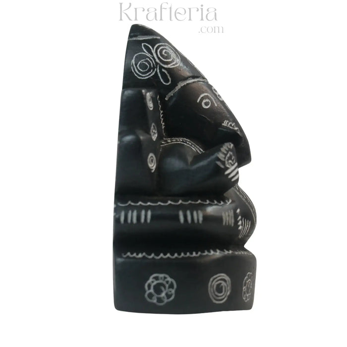Ganesh Ji Statue in Soft Stone – Puja & Decorative Use belur shanker