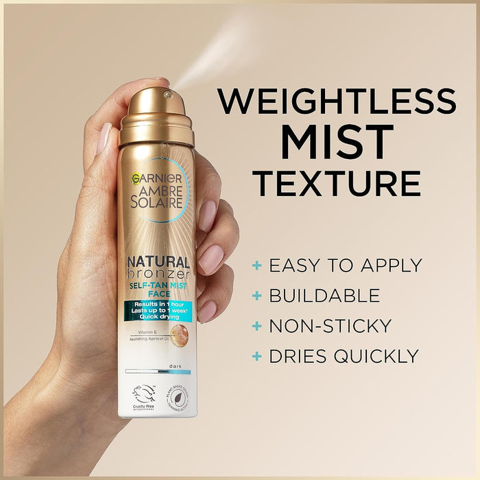 Garnier Ambre Solaire Natural Bronzer Dark Self-Tan Mist