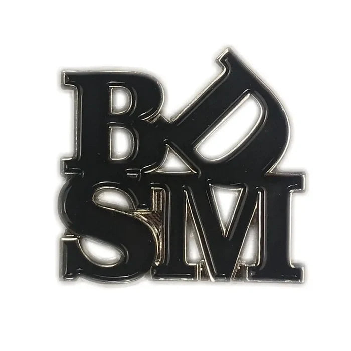 Geeky and Kinky BDSM Love Enamel Pin - Rolik®