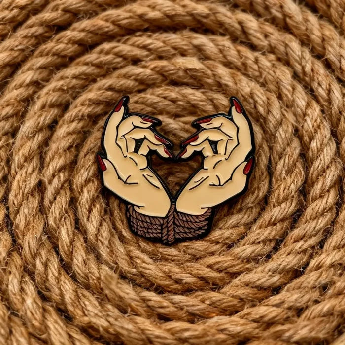 Bound By Love Enamel Pin