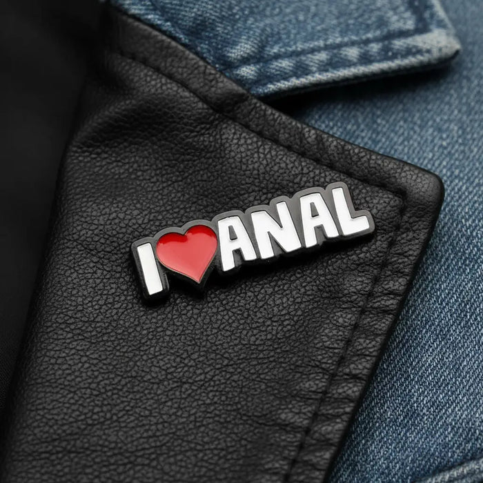 I Heart Anal Enamel Pin