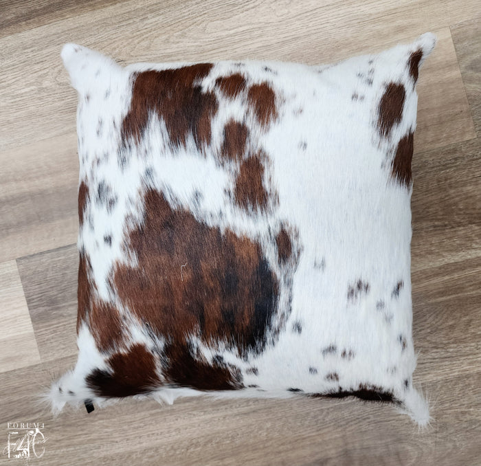 GENUINE COWHIDE CUSHION - EXOTIC BRINDLE
