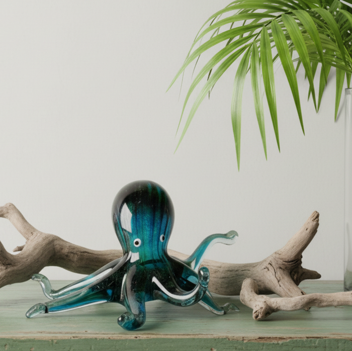 GLASS ART - OCTOPUS
