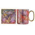 GOLDEN DEPTHS MUG & COASTER SET - Garnet