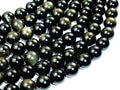 Golden Obsidian, Round, 12mm beads-BeadBasic
