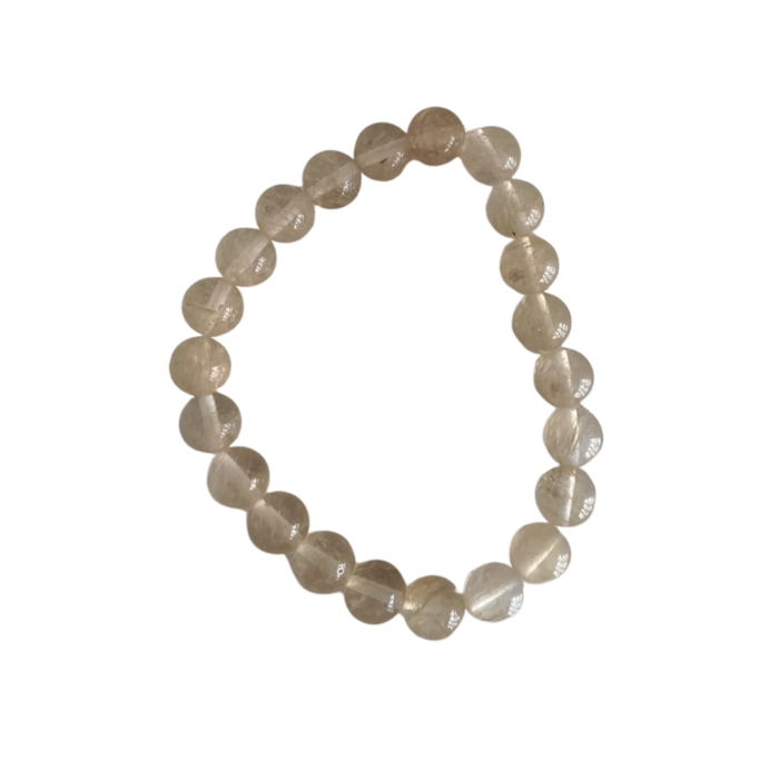 Golden Rutilated Quartz Crystal Bracelet   Fashion