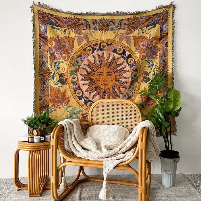 Golden Solstice Tapestry
