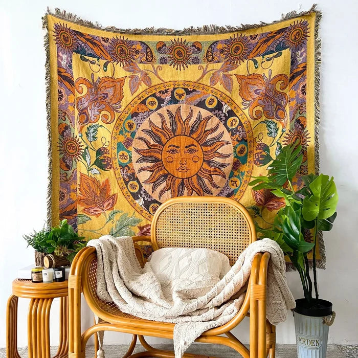 Golden Solstice Tapestry