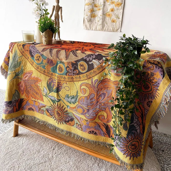 Golden Solstice Tapestry