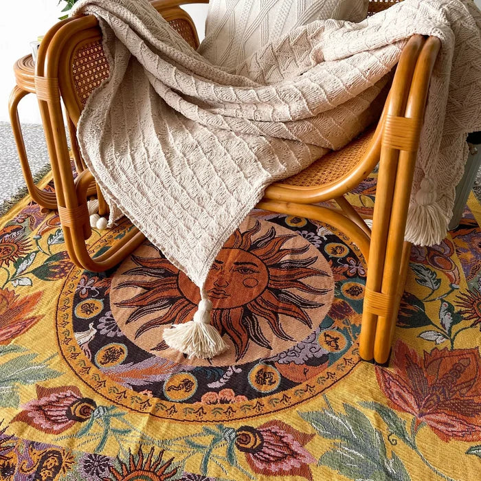 Golden Solstice Tapestry