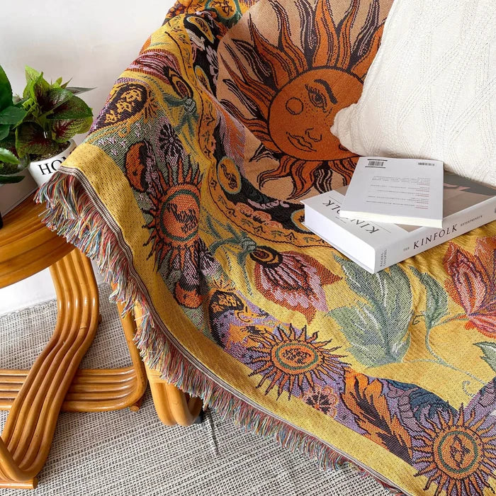 Golden Solstice Tapestry