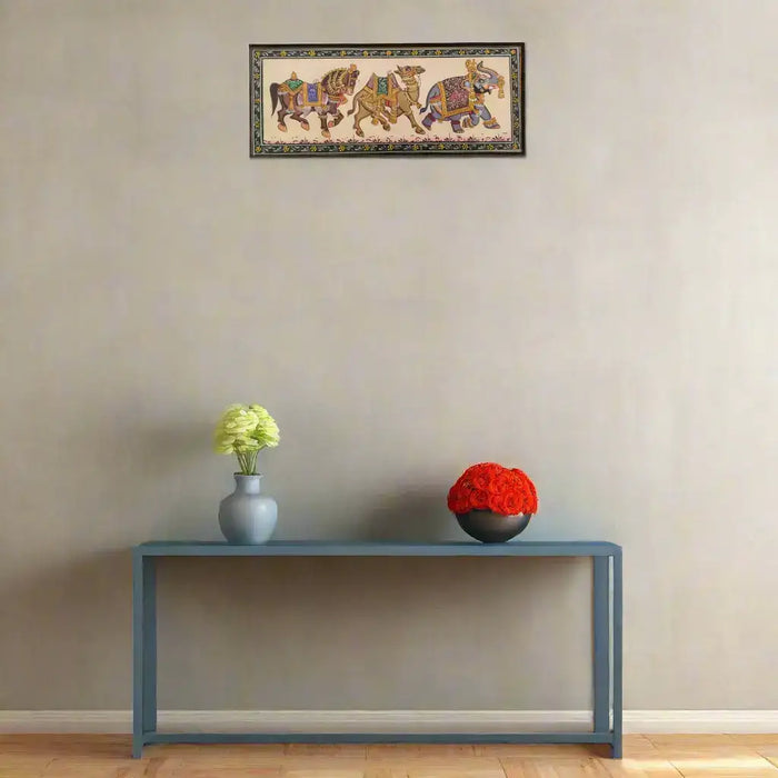 Grace and Majesty - Symbols of Power Miniature Painting   Paintings