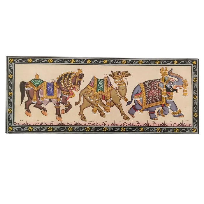 Grace and Majesty - Symbols of Power Miniature Painting   Paintings