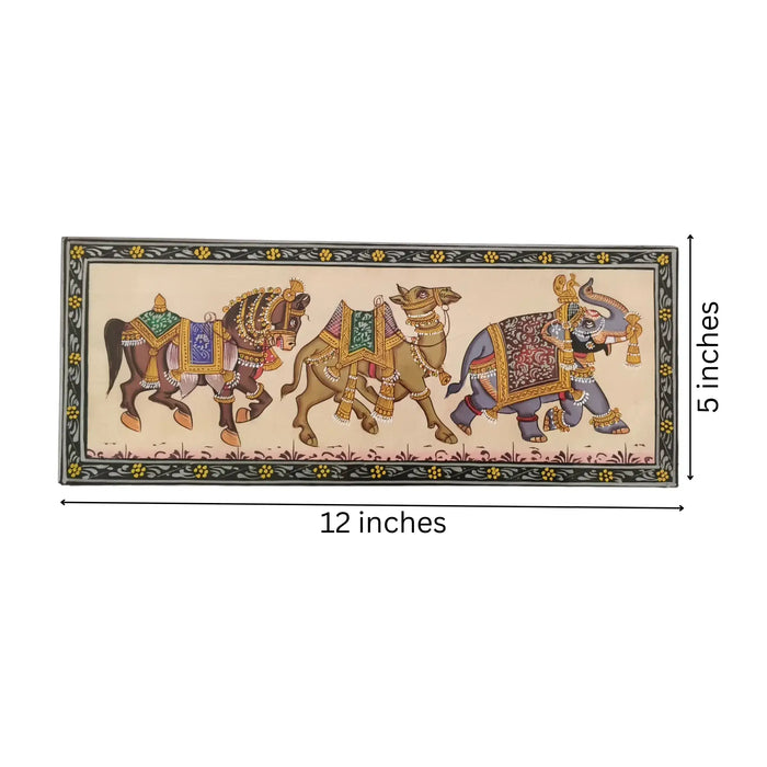 Grace and Majesty - Symbols of Power Miniature Painting   Paintings