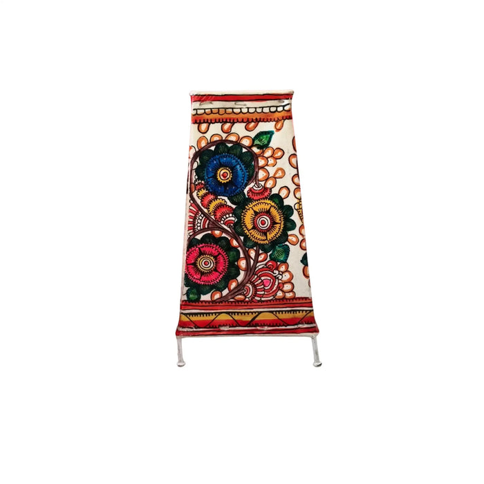 Graceful Floral Leather Handcrafted Artwork | Bed Lamp   Leather Paintings