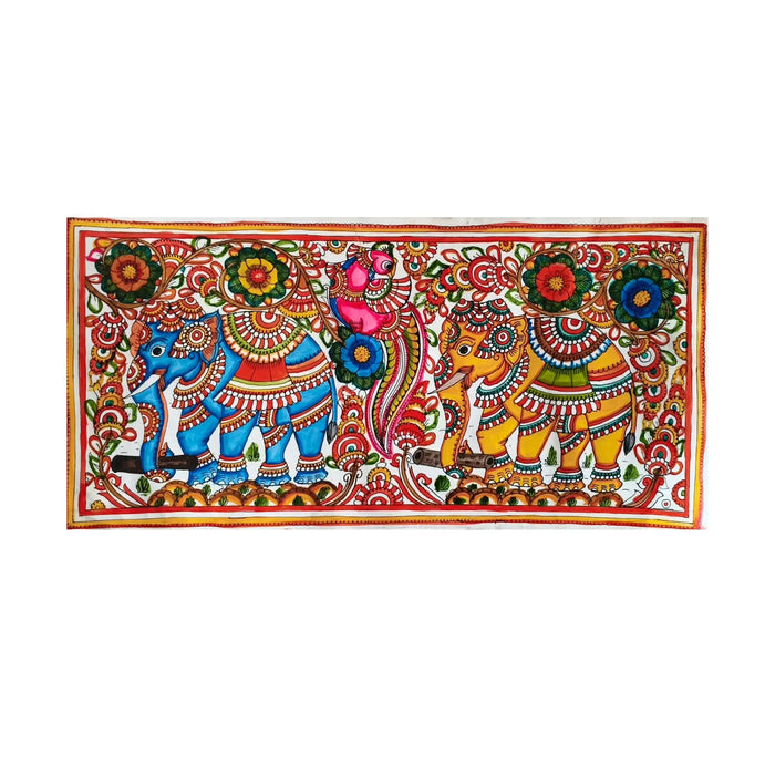 Grandeur of the Beastly Procession   Leather Paintings