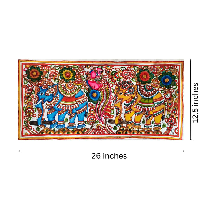 Grandeur of the Beastly Procession   Leather Paintings