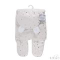 GREY SWADDLE WRAP W/MOON & STARS PRINT : SW102-G