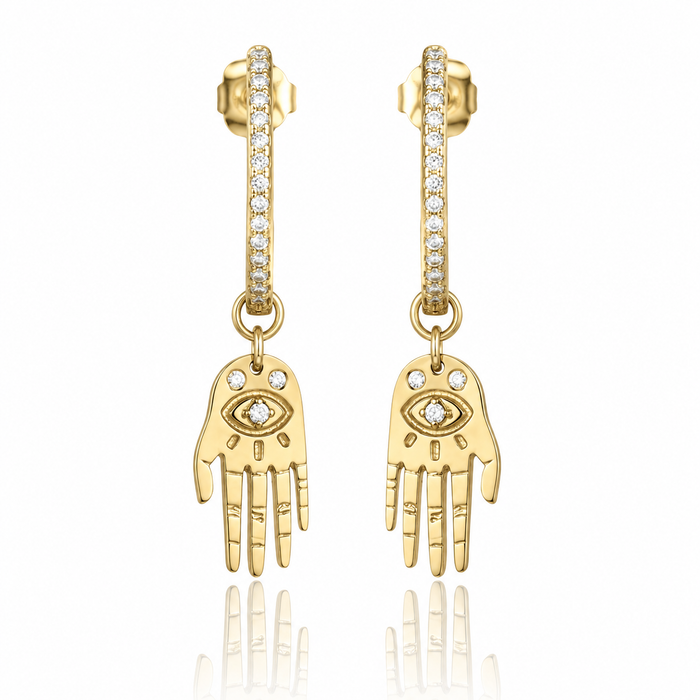 Guardian Hoop Earrings