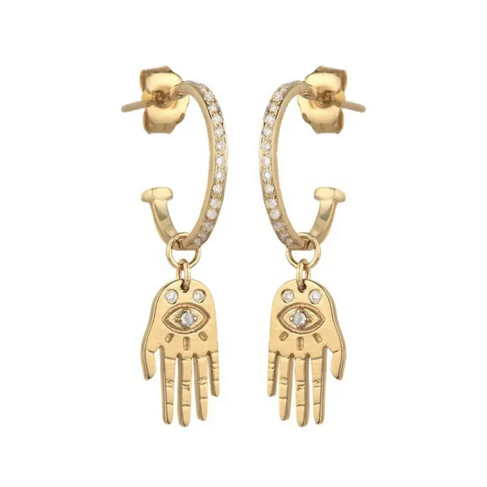 Guardian Hoop Earrings