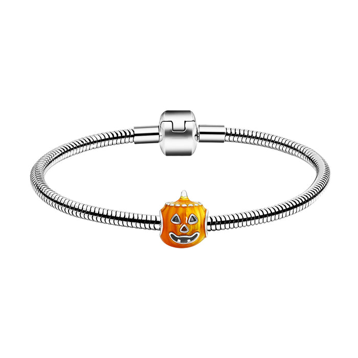 Halloween pumpkin lantern bracelet
