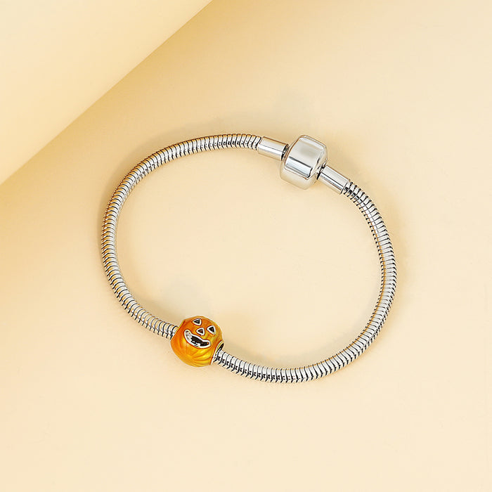 Halloween pumpkin lantern bracelet