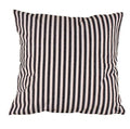 HAMPTONS BLACK & WHITE STRIPED MACHA CUSHION