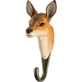 HAND CARVED HOOK - ROE DEER