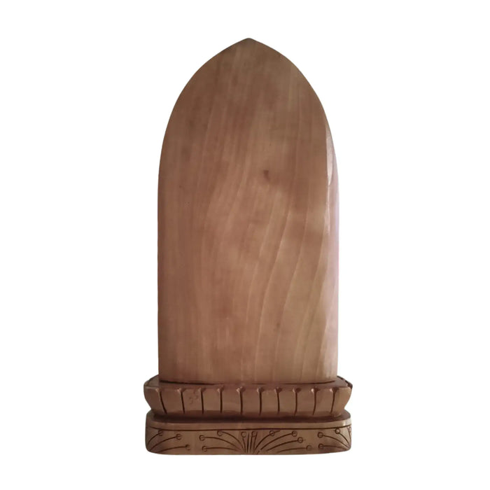 Hand-Carved Wooden Lotus Sitting Buddha – Spiritual Home Decor maruthi handicrafts