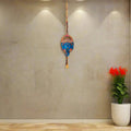 Hand-Painted Leather Lord Ganesha Wall Hanging   Paintings