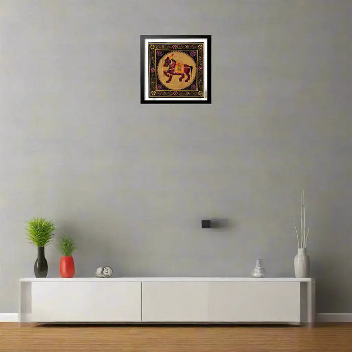 Hand-Painted Traditional Miniature Horse Artwork – Symbol of Strength and Energy   Paintings