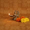 Handcrafted Brass Annapakshi Table Diya | Traditional Peacock Oil Lamp on Pedestal Base   Brass Artwork