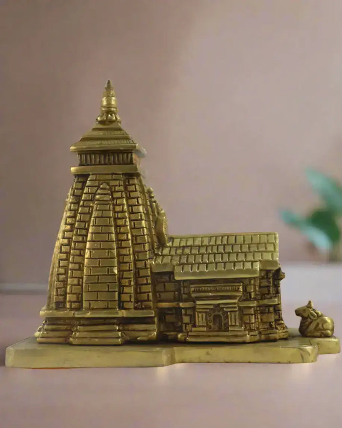 Handcrafted Brass Kedarnath Shrine – Symbol of Devotion and Faith   Brass Ware