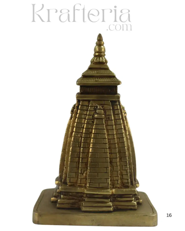 Handcrafted Brass Kedarnath Shrine – Symbol of Devotion and Faith   Brass Ware