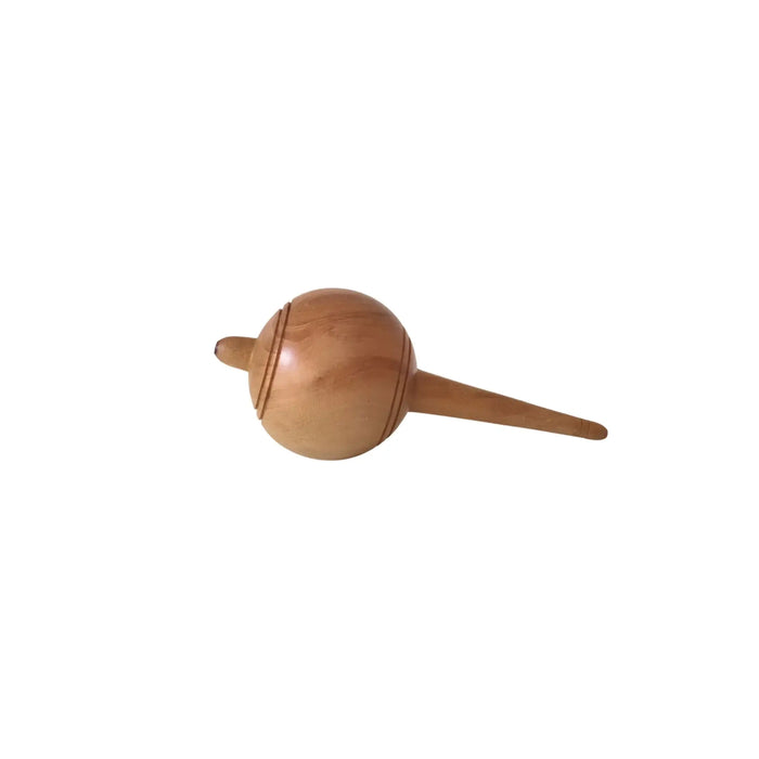 Handcrafted Miniature Wooden Gada (Mace) - Traditional Indian Decorative Item   Wooden Idols