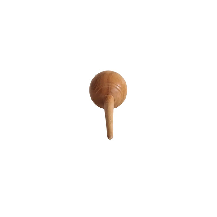 Handcrafted Miniature Wooden Gada (Mace) - Traditional Indian Decorative Item   Wooden Idols