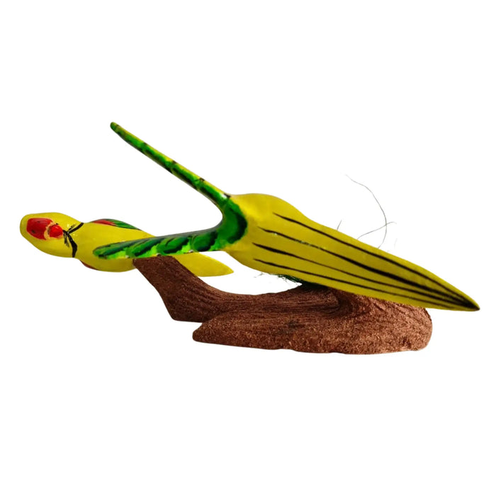 Artisanal Nirmal birds nest wall décor in Telangana style
