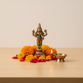 Handcrafted Tirupati Balaji Statue for Home Temple & Puja   Brass Artwork
