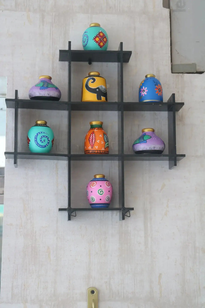Handcrafted Wooden Showcase Stand – Perfect for Home Decor Balaji varanasi