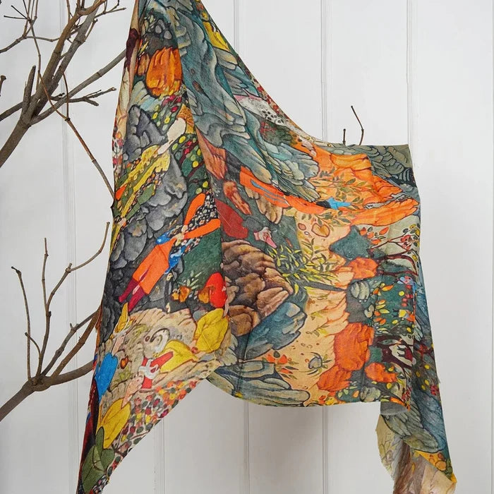 HANDMADE SILK MODAL SCARF - PLEASANT PEOPLE