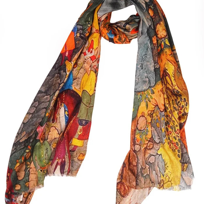 HANDMADE SILK MODAL SCARF - PLEASANT PEOPLE