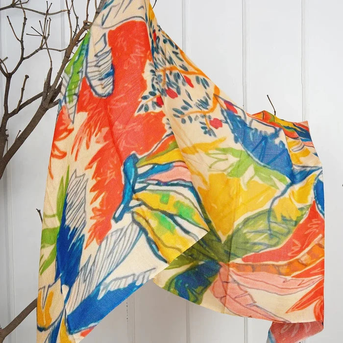 HANDMADE SILK MODAL SCARF - THE ARTIST TOUCH
