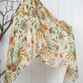 HANDMADE SILK MODAL SCARF - WILD & FLOWERING