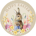 Happy Easter, Spring Flowers, Wreath Supplies, Wreath Center, Wreath Attachment