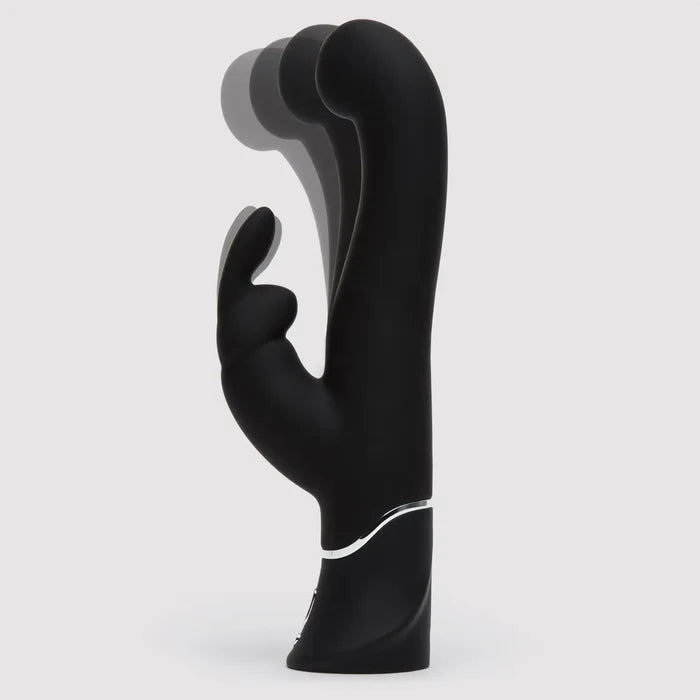 Lovehoney® Happy Rabbit G-Spot Stroker Vibrator - 12 Vibration Modes Black