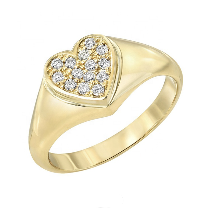 Heart of Gold Ring