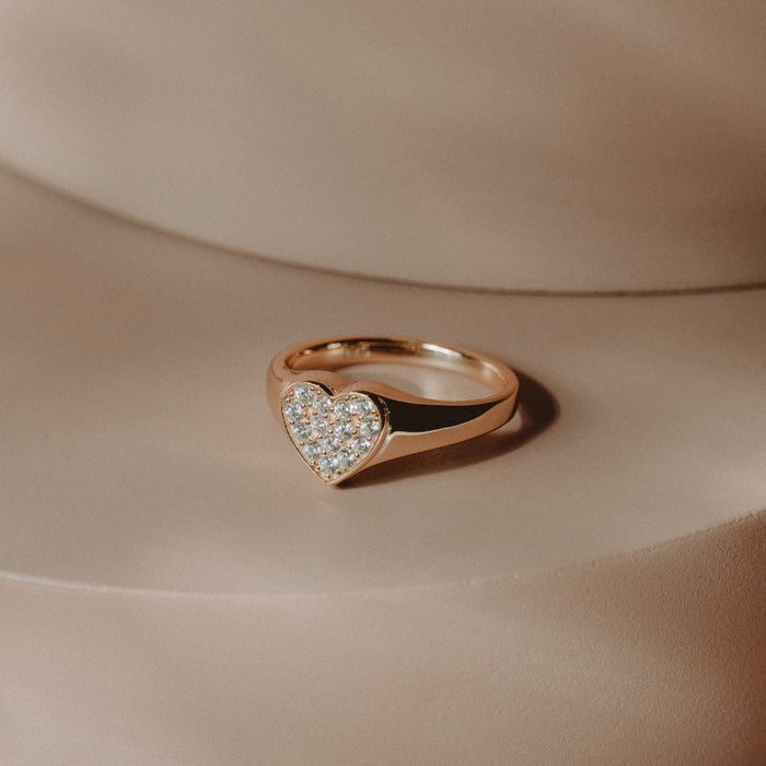 Heart of Gold Ring