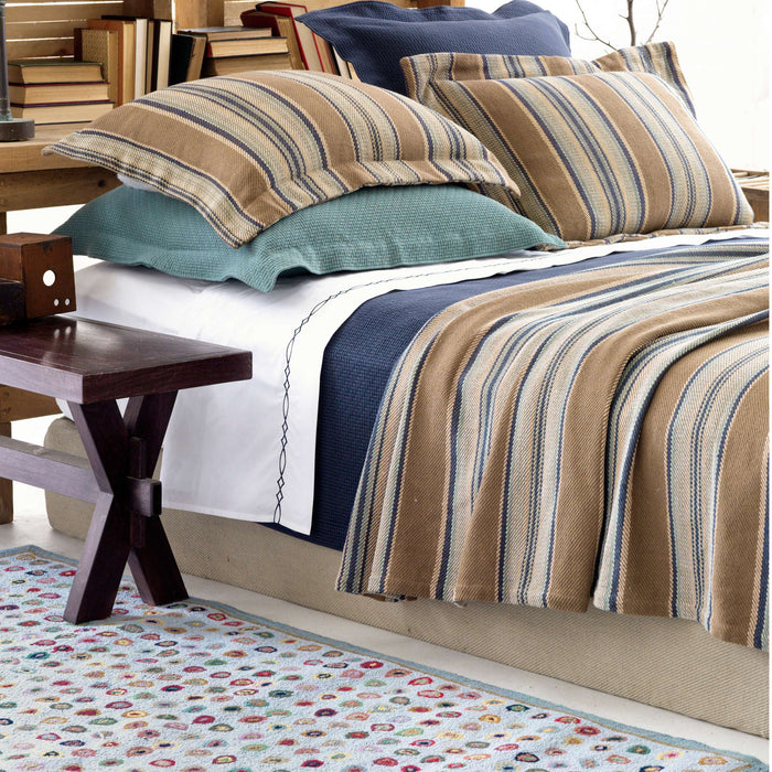 Heron blanket sham Sham By Annie Selke