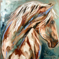Horse into the mist Coaster - Artist Lab