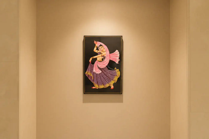 Indian dance heritage in Nirmal painting